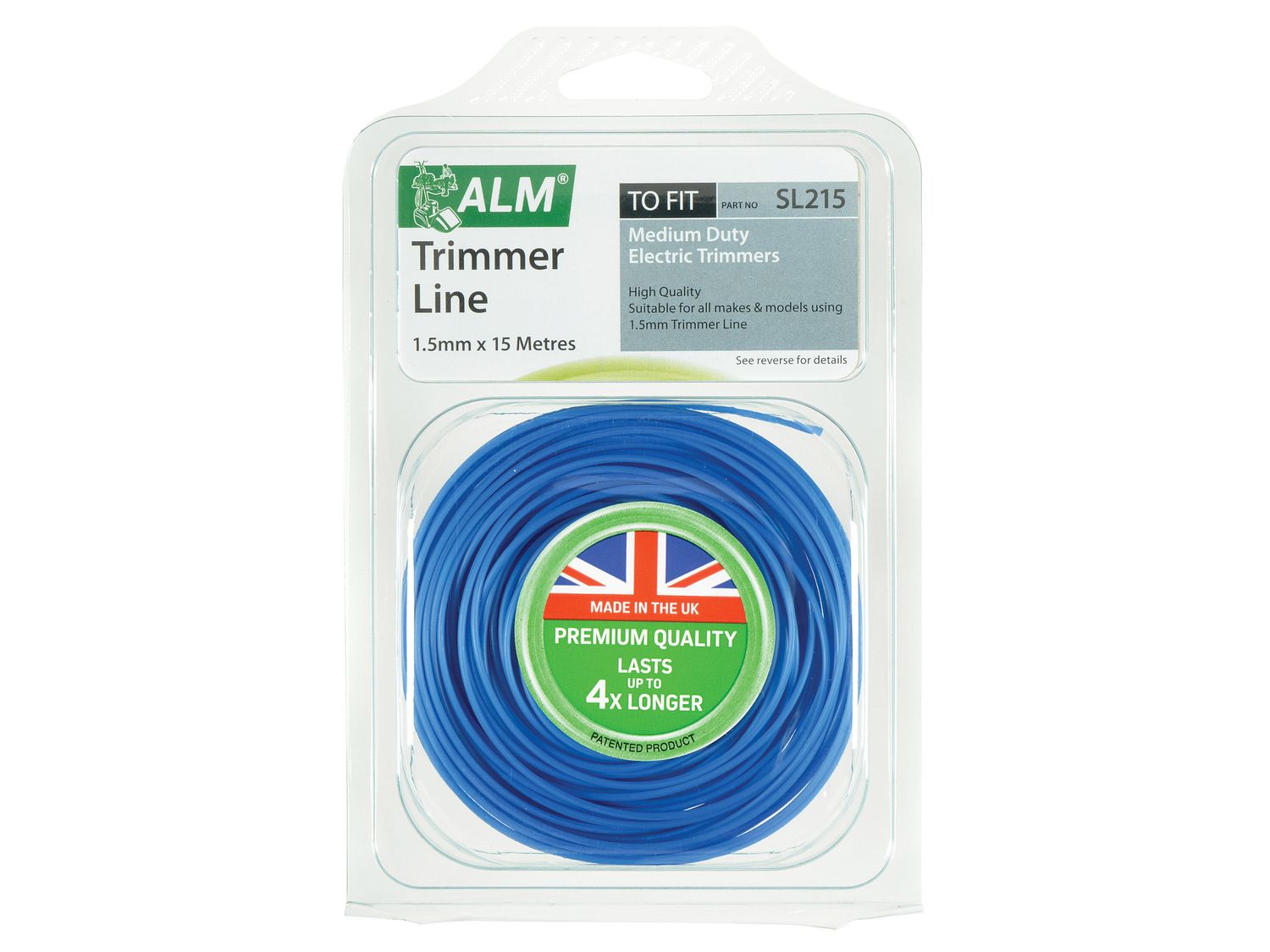 ALM Manufacturing ALMSL215 SL215 Medium-Duty Trimmer Line 1.5mm x 15m