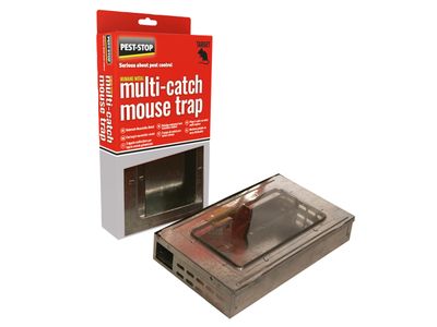 Pest-Stop (Pelsis Group) PRCPSPMMT Multi-Catch Humane Mouse Trap Metal