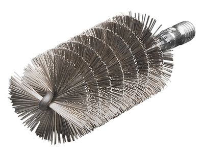 Lessmann LES506430 Threaded Tube Brush 30mm Stainless Steel Wire