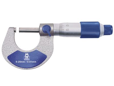 Moore &amp; Wright MAW20001 MW200-01 Analogue External Micrometer 0-25mm/0.01mm
