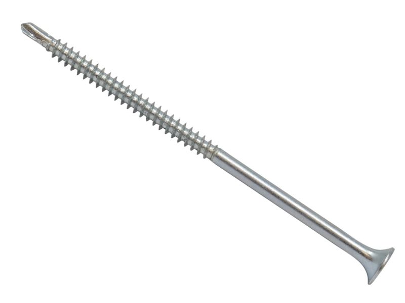 ForgeFix DWSSD100ZP Drywall Screws Phillips Bugle Head Self-Drill FT ZP 4.8 x 100mm (200)