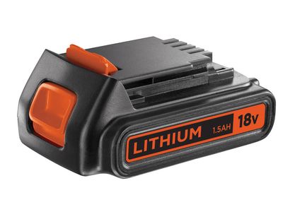 BLACK + DECKER B/DBL1518 BL1518 Slide Battery Pack 18V 1.5Ah Li-ion
