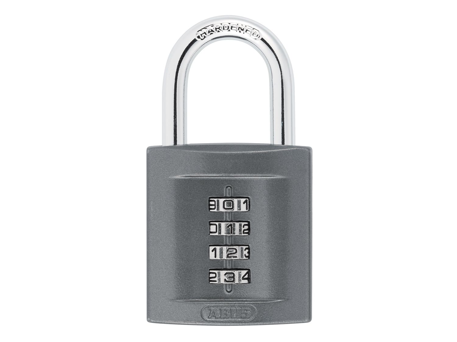 ABUS Mechanical ABU15850C 158/50 50mm Combination Padlock (4-Digit) Die-Cast Body Carded