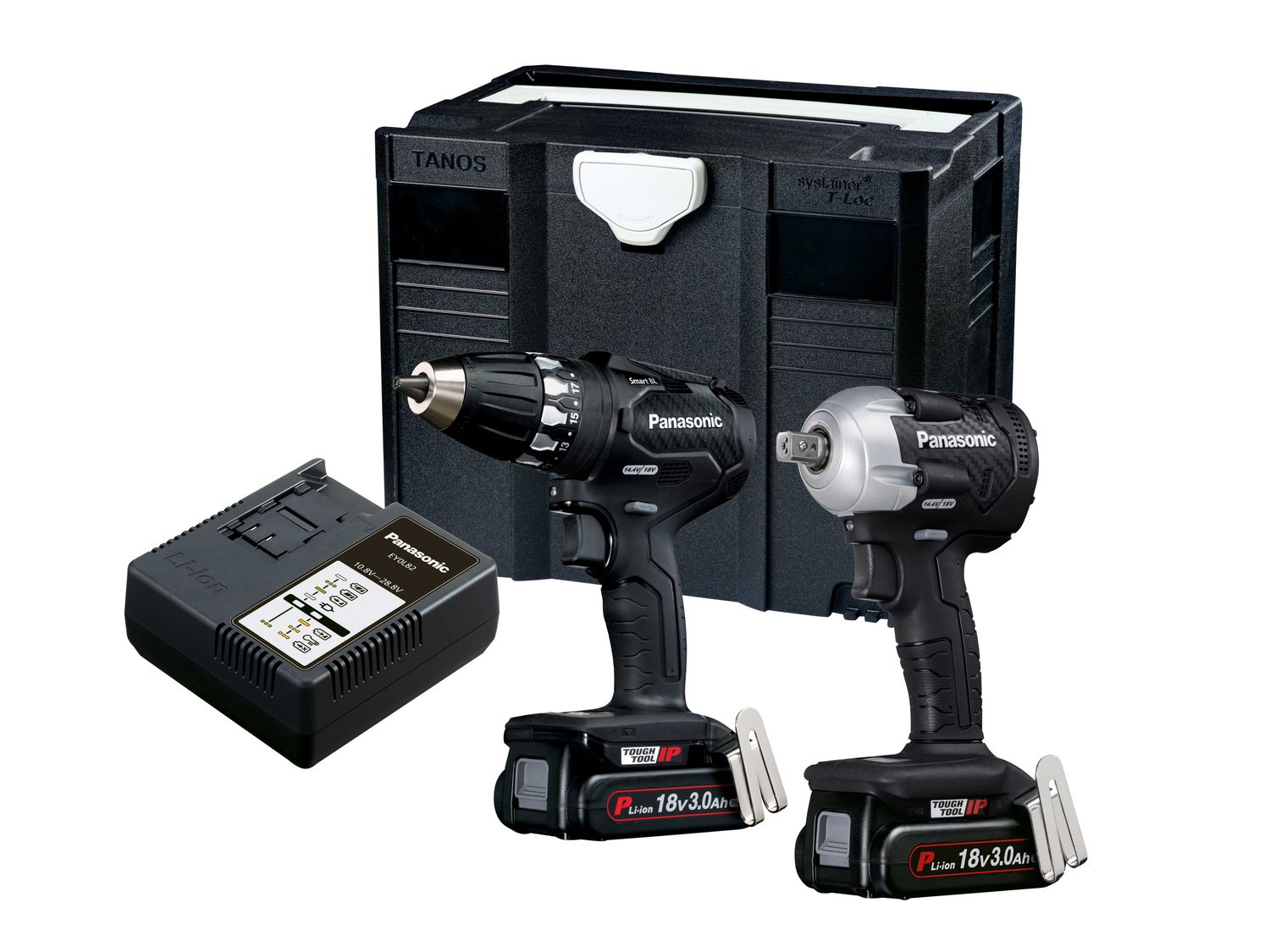 Panasonic PANC242PN EYC242PN2G31 Twin Pack 18V 2 x 3.0Ah Li-ion