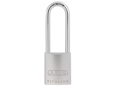 ABUS Mechanical ABU86TI45LS 86TI/45mm TITALIUM™ Padlock Without Cylinder 80mm Long Shackle