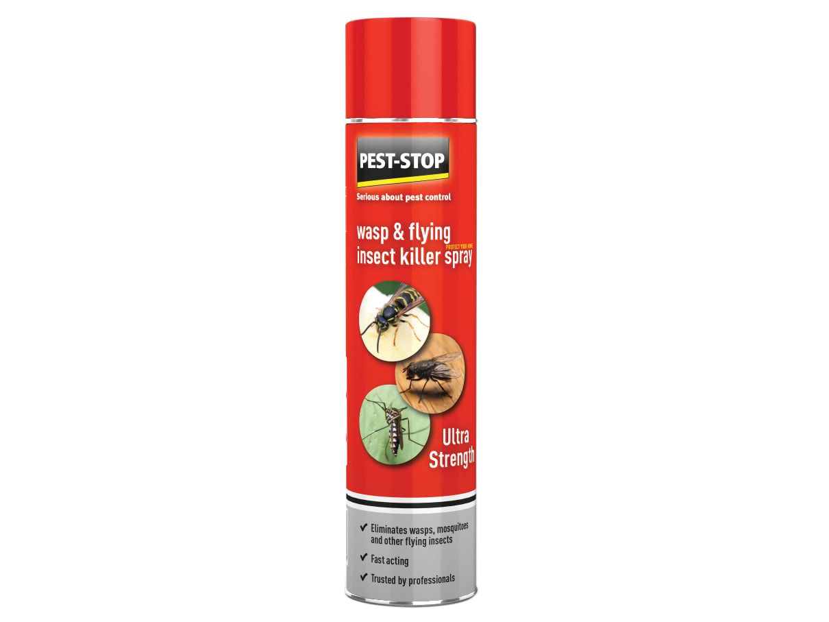 Pest-Stop (Pelsis Group) PRCPSWFIK Wasp &amp; Flying Insect Killer Spray 300ml