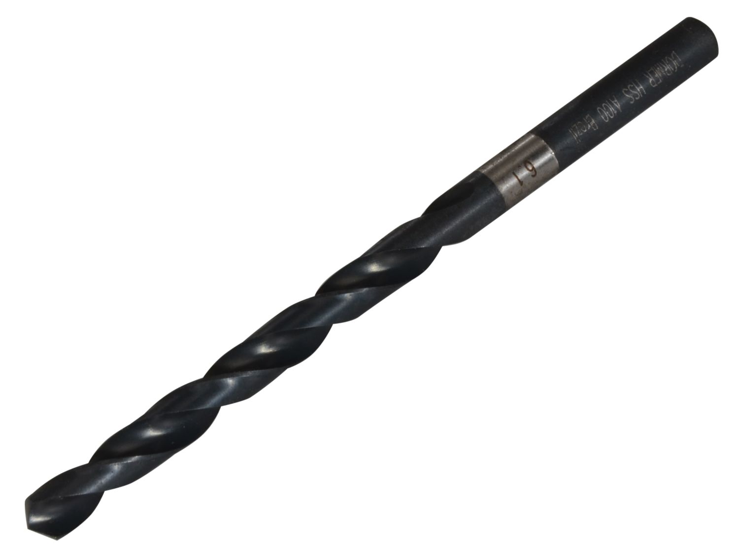 Dormer DORA100610 A100 HSS Jobber Drill Bit 6.10mm OL:101mm WL:63mm
