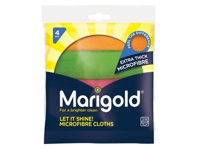 Marigold MGD150442 Let It Shine! Microfibre Cloths x 4