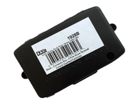 Dencon DCN1928BNB 4 Pole Connector Box Black