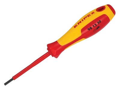 Knipex KPX981330 VDE Screwdriver for Hexagon Socket Screws 3.0 x 182mm