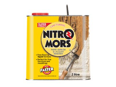 Nitromors NITNCM002 Craftsman&#39;s Paint, Varnish &amp; Lacquer Remover 2 litre