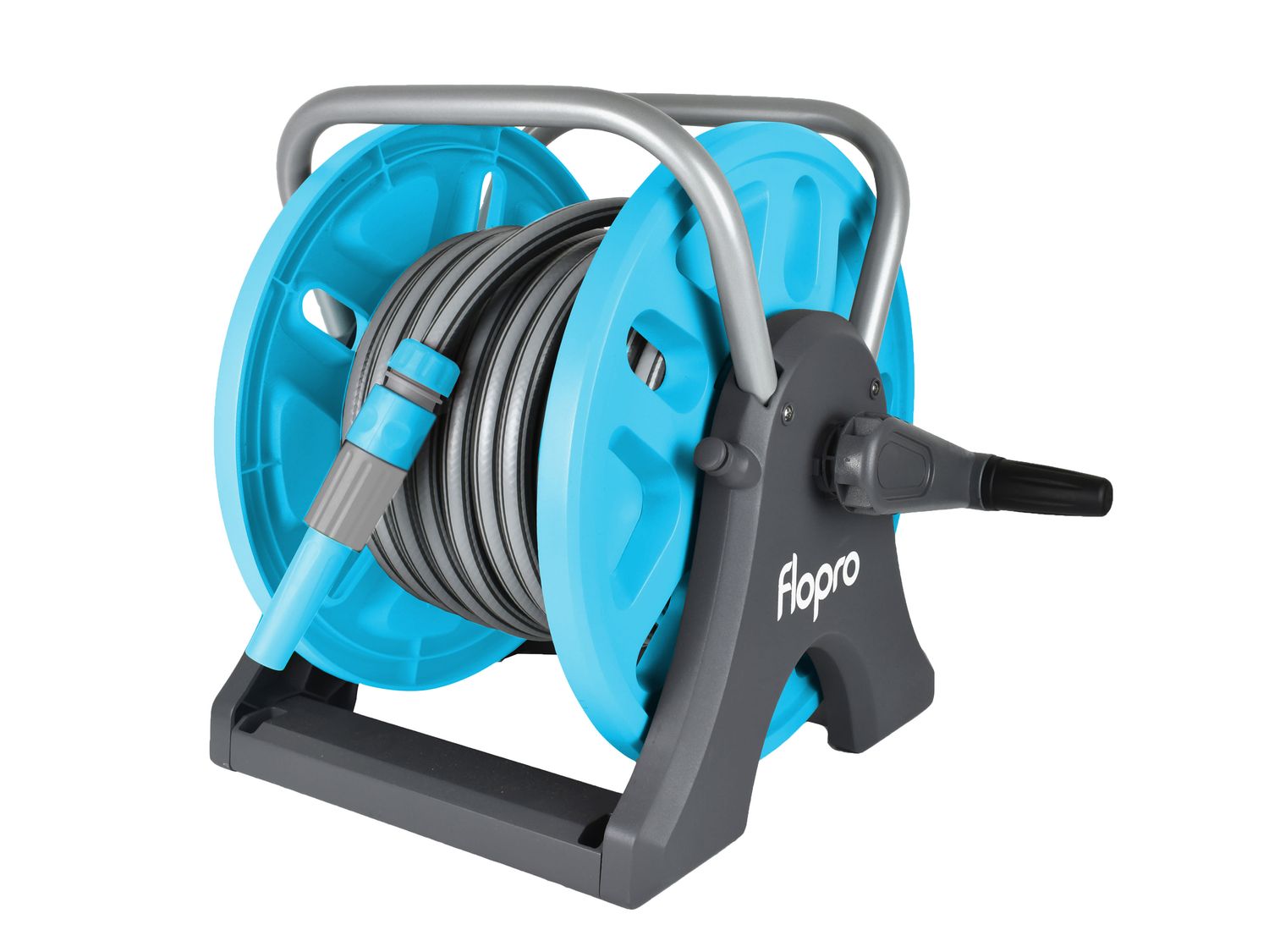 Flopro FLO70300476 Flopro NeverKink EasyReel Complete Hose Reel Set 25m