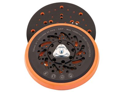 Flexipads World Class FLEFE654 Cyclone™ Backing Pad Medium 53 Hole 150mm