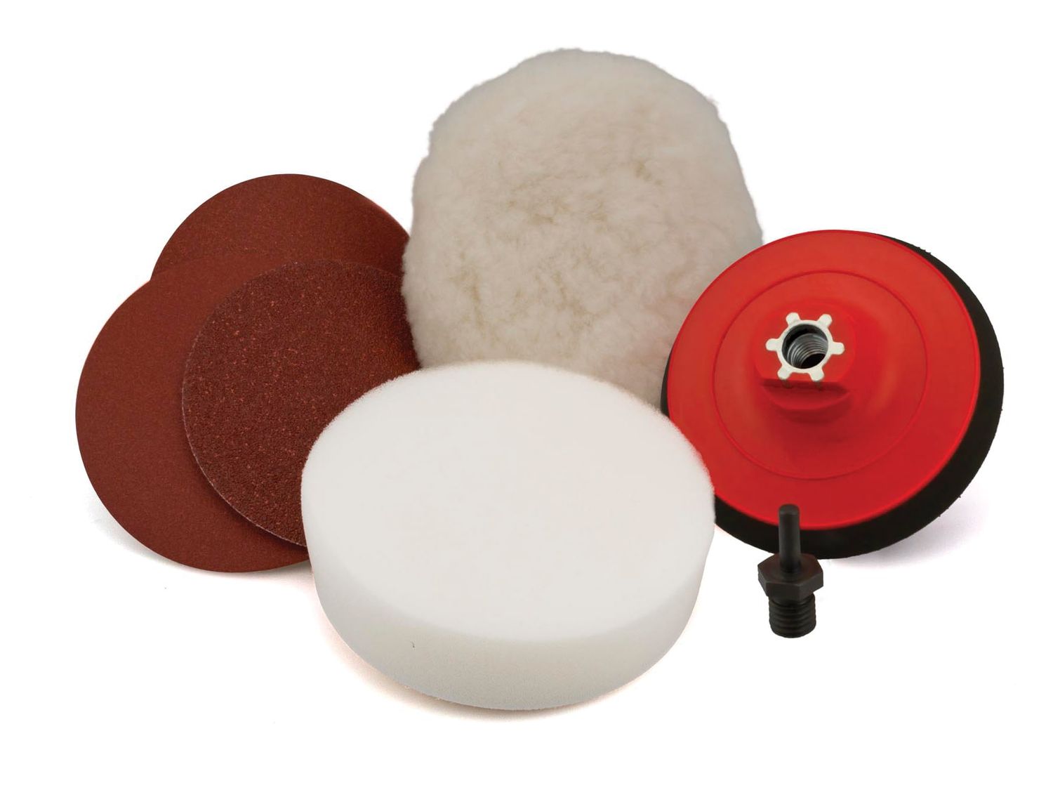 Flexipads World Class FLE88005 Sanding &amp; Polishing Kit M14 &amp; 6mm GRIP