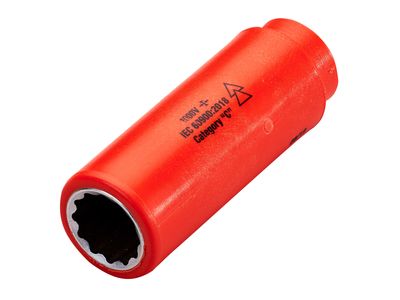 ITL Insulated ITL01411 Insulated 1/2in Drive Deep Socket 16mm