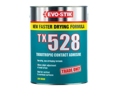 EVO-STIK EVOTX5285L TX528 Thixotropic Contact Adhesive 5 Litre