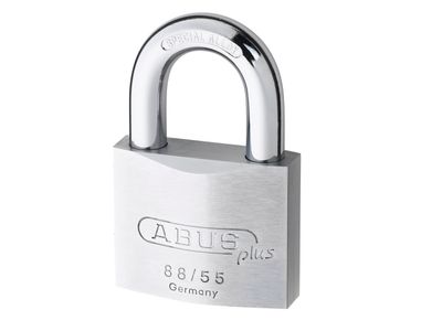 ABUS Mechanical ABU8850C 88RK/50mm Brass PLUS Cylinder Padlock Rekeyable Carded
