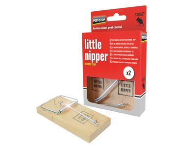 Pest-Stop (Pelsis Group) PRCPSLNMB Little Nipper Mouse Trap (Box 2)