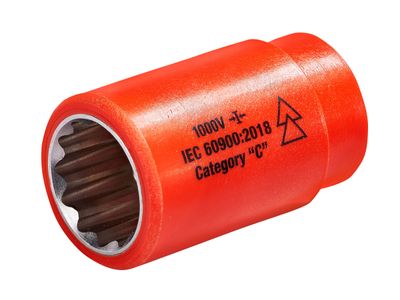 ITL Insulated ITL01460 Insulated 1/2in Drive Socket 21mm