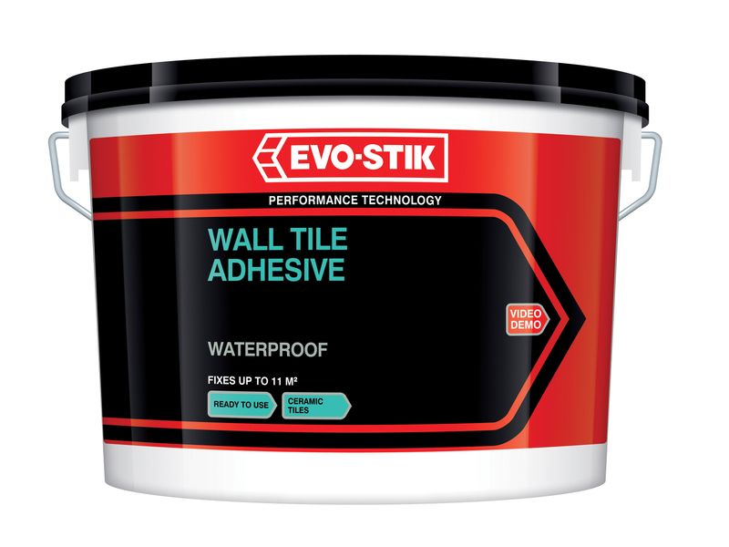 EVO-STIK EVO416703 Waterproof Wall Tile Adhesive 1 litre
