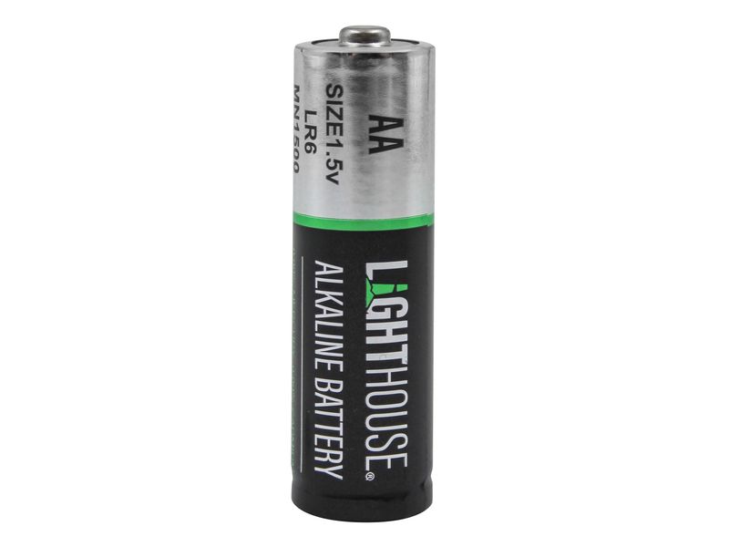 Lighthouse L/HBATAA24 AA LR6 Alkaline Batteries 2400 mAh (Pack 24)