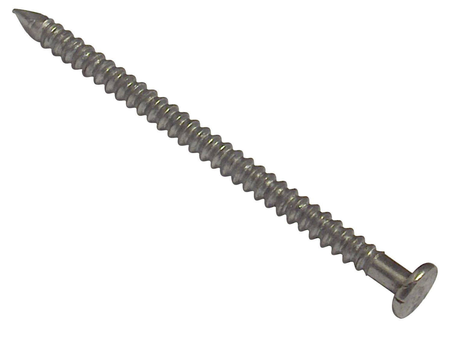 ForgeFix FORAR40B500 Annular Ring Shank Nail Bright Finish 40mm Bag Weight 500g