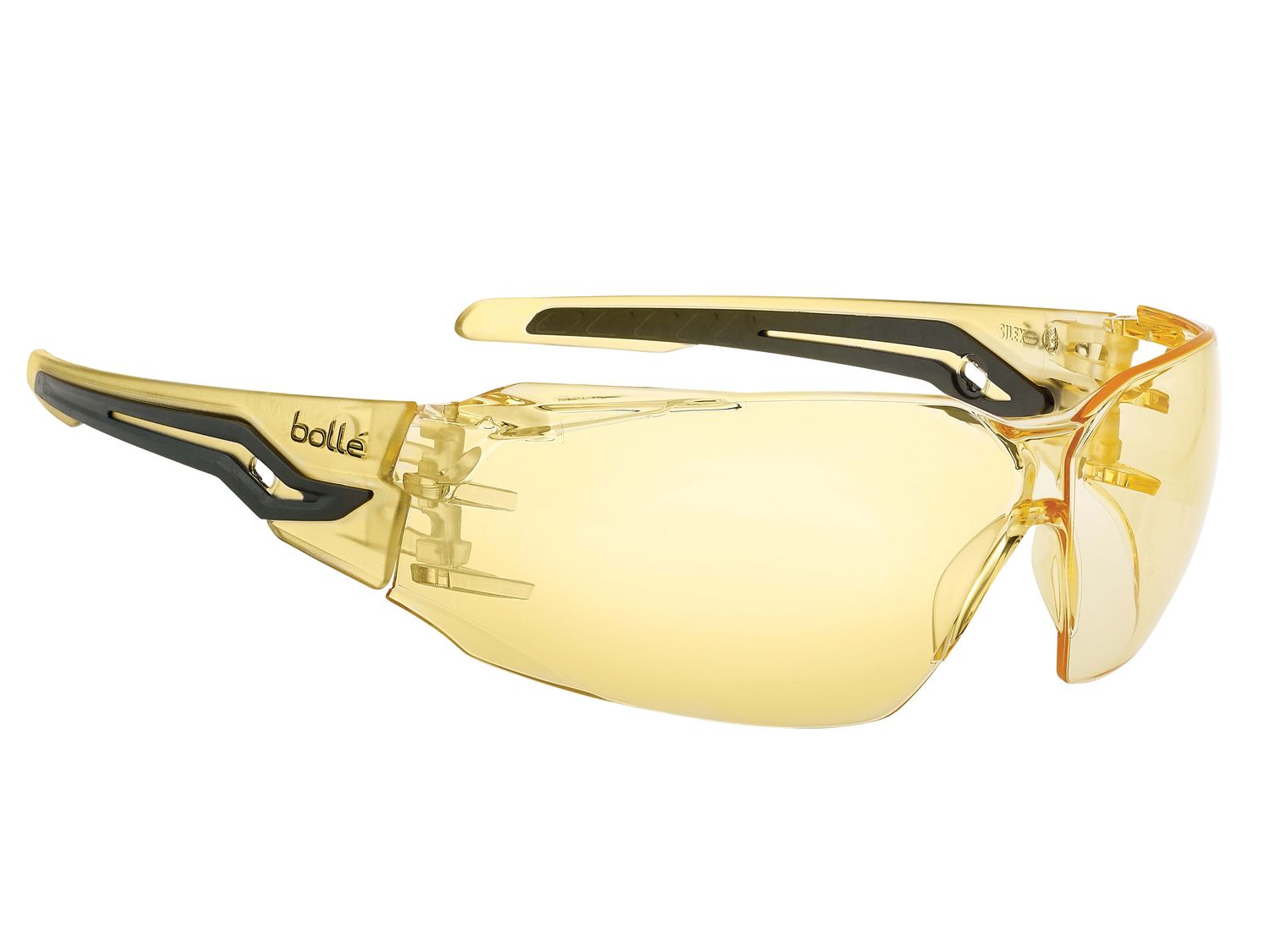 Bolle Safety BOLSILEXPSJ SILEX Safety Glasses - Yellow