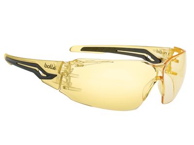 Bolle Safety BOLSILEXPSJ SILEX Safety Glasses - Yellow