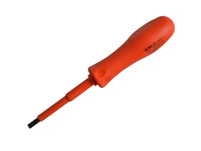 ITL Insulated ITL01880 Insulated Electrician&#39;s Screwdriver 75 x 5mm