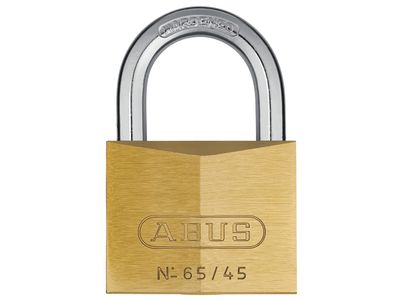 ABUS Mechanical ABU6545 65/45mm Brass Padlock