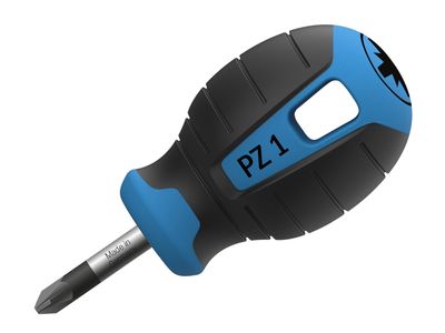 Hultafors HUL444215 Stubby Pozidriv Screwdriver PZ1 x 25mm