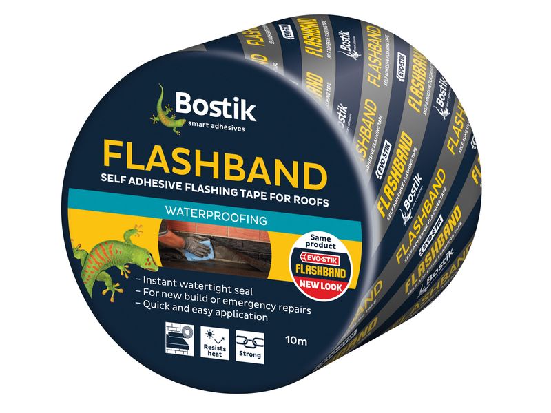EVO-STIK EVOFB225 Flashband Roll Grey 225mm x 10m