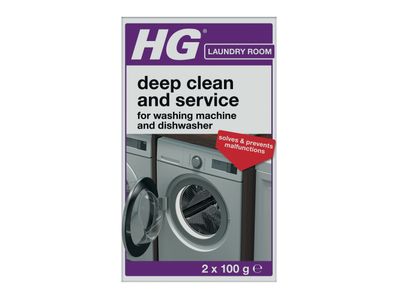 HG H/G248020106 Deep Clean &amp; Service for Washing Machines &amp; Dishwashers 200g