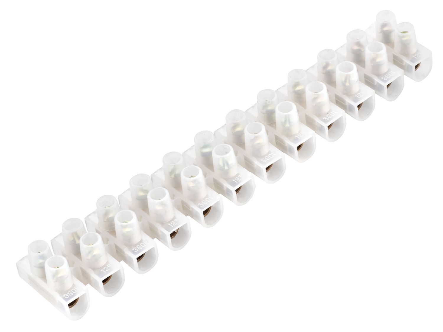 Masterplug MSTTS3012 Connector Strips 30A 12W (Pack 10)
