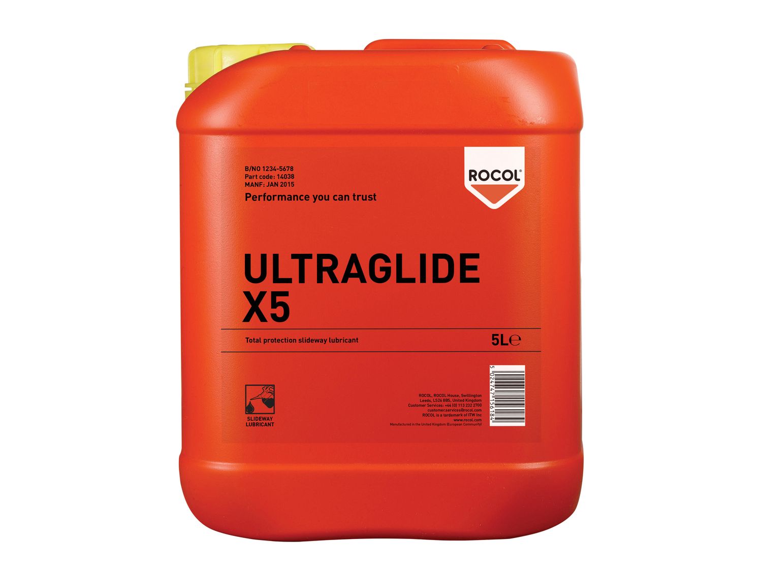 ROCOL ROC52086 ULTRAGLIDE X5 Lubricant 5 litre