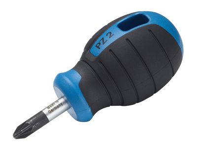Hultafors HUL444225 Stubby Pozidriv Screwdriver PZ2 x 25mm