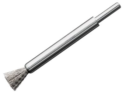 Lessmann LES458161 End Brush with Shank 12 x 120mm, 0.30 Steel Wire