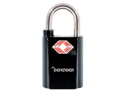 DEFENDER DEFTSA20T TSA Padlock Twin Pack 20mm