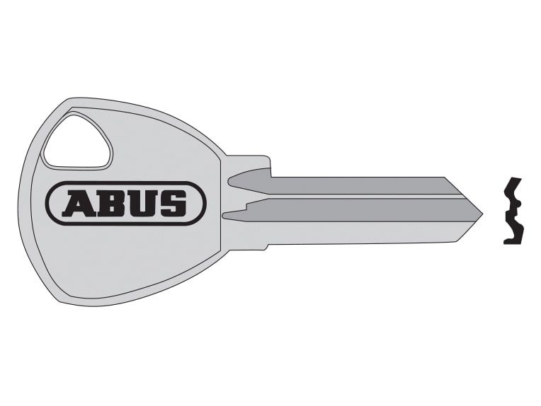 ABUS Mechanical ABUKB12023 65/50 50mm +60 New Key Blank
