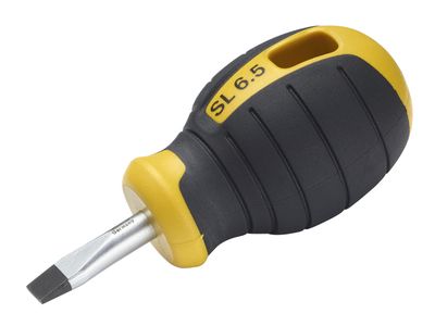 Hultafors HUL444065 Stubby Slotted Screwdriver 6.5 x 25mm
