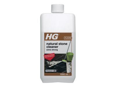 HG H/G213100106 Natural Stone Cleaner, Extra Strong 1 litre