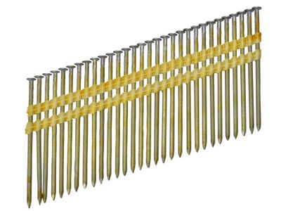 Bostitch BOSRH31R9050 21° Galvanised Ring Shank Stick Nails 3.1 x 90mm (Pack 2000)