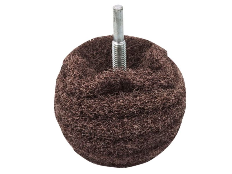 Flexipads World Class FLEBA310 Scruff Ball 75mm / 3in Brown Coarse