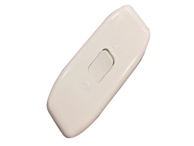 Dencon DCN2279WNB 3 Core Through Switch 6A White