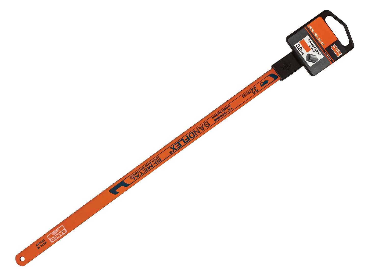 Bahco BAH3906325P 3906 Sandflex Hacksaw Blades 300mm (12in) x 32 TPI (Pack 5)