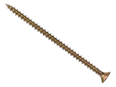 ForgeFix MPS580Y Multi-Purpose Screws ZYP 5.0 x 80mm (100)