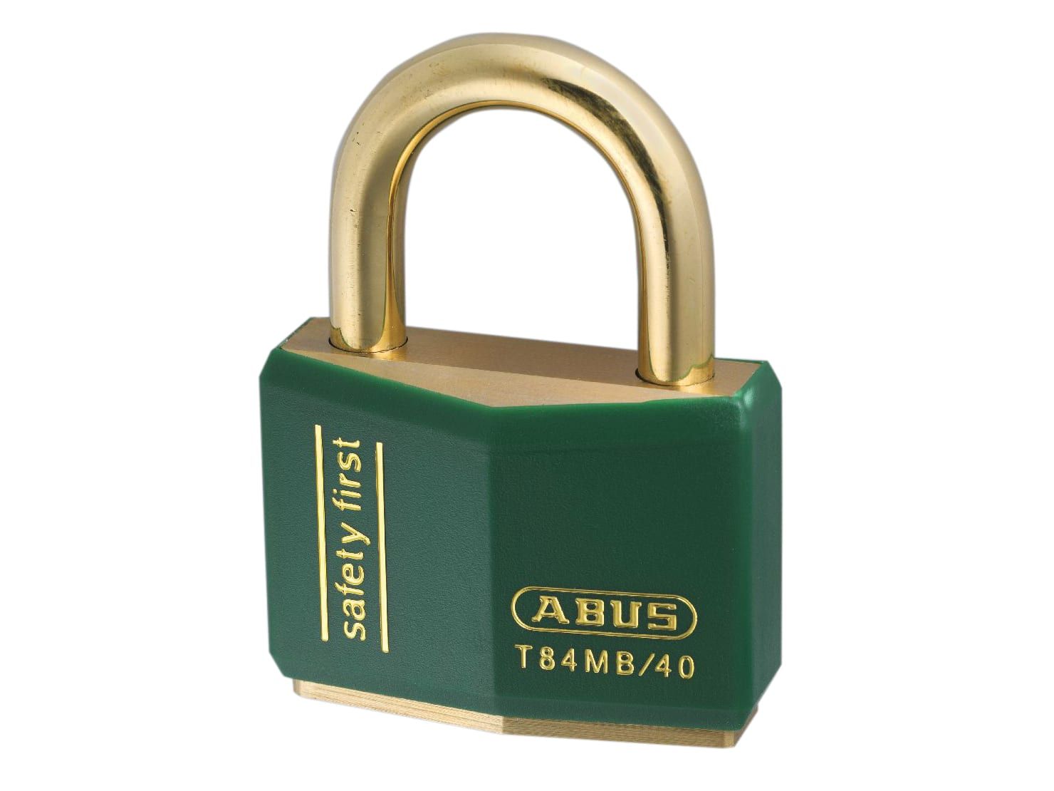 ABUS Mechanical ABUT8440GRE T84MB/40mm Green Rustproof Padlock