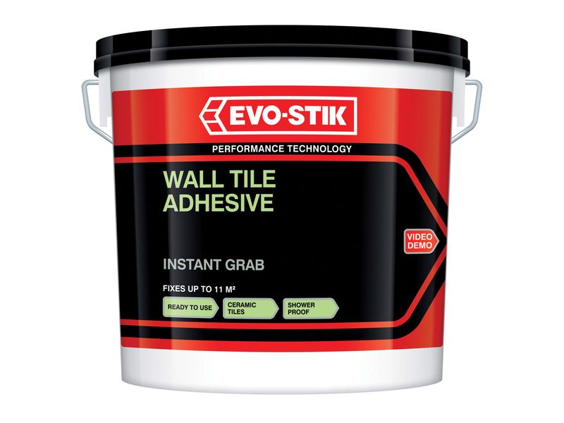 EVO-STIK EVO416611 Instant Grab Wall Tile Adhesive 1 litre