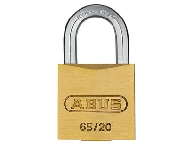 ABUS Mechanical ABUKA03889 65/20mm Brass Padlock Keyed Alike 203