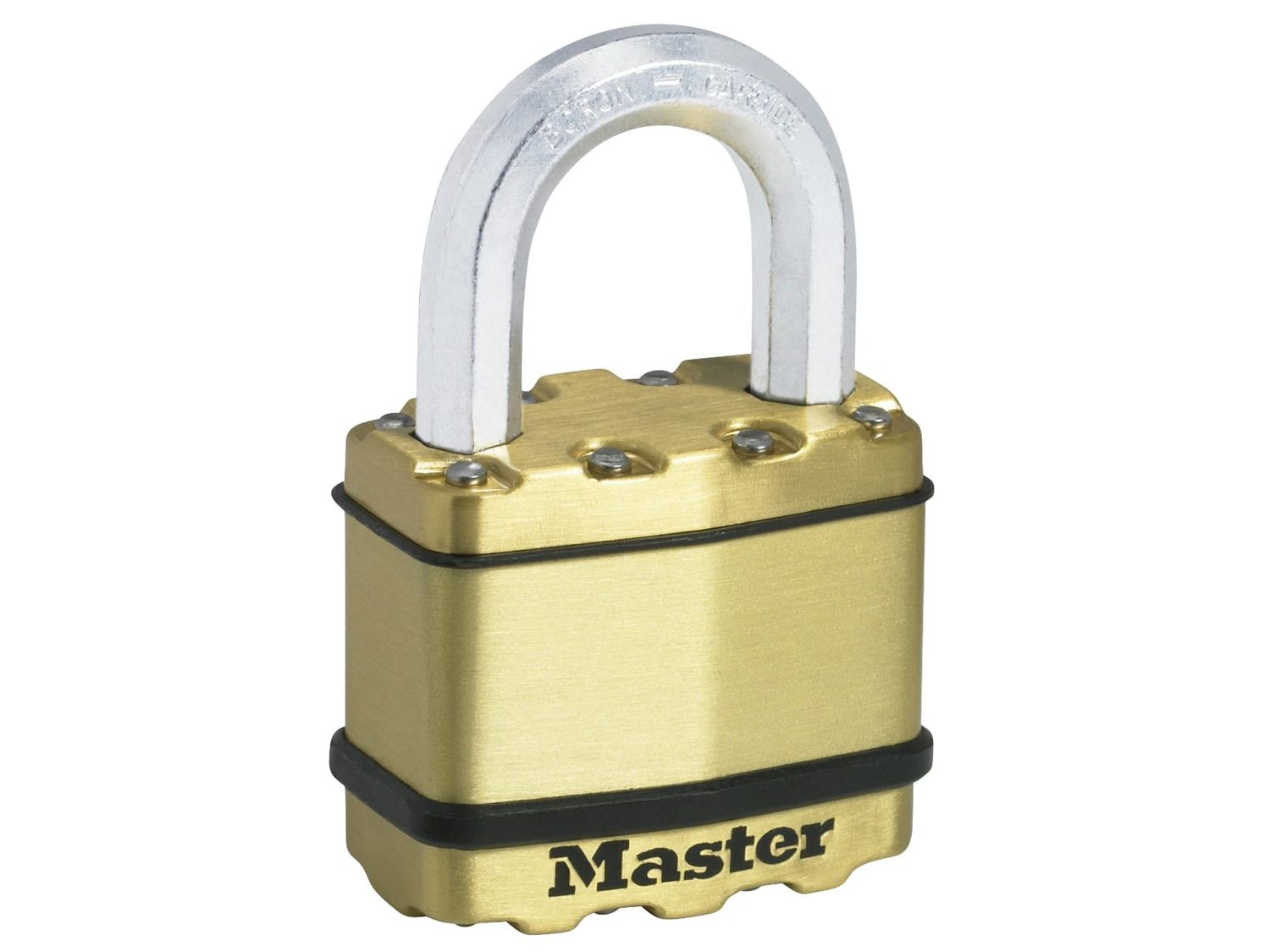 Master Lock MLKM5B Excell™ Brass Finish 50mm Padlock 4-Pin